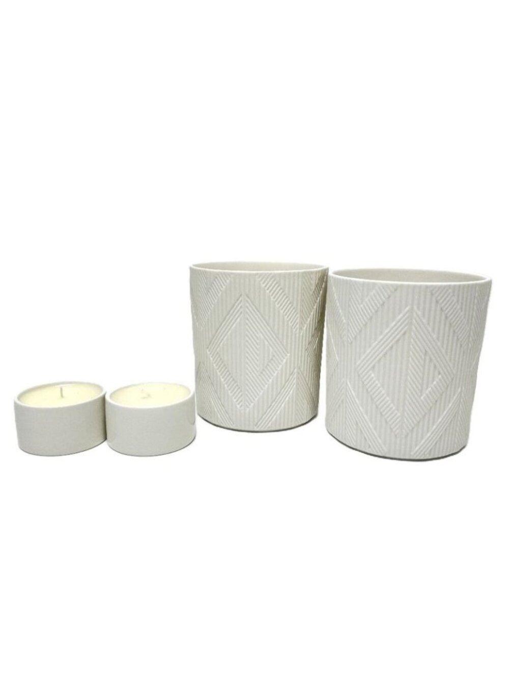 Dior Miscellaneous Candle Set Ceramic White